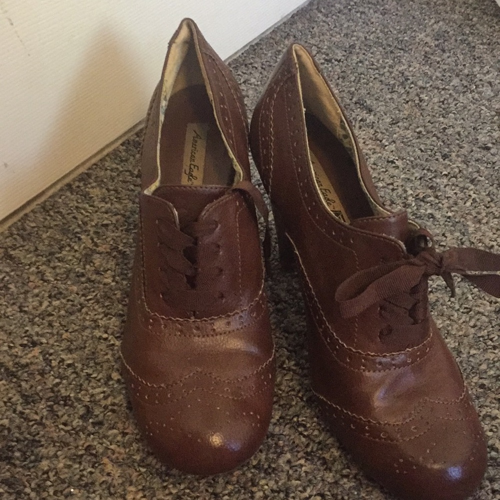 Vintage Steampunk Lace-up Heels